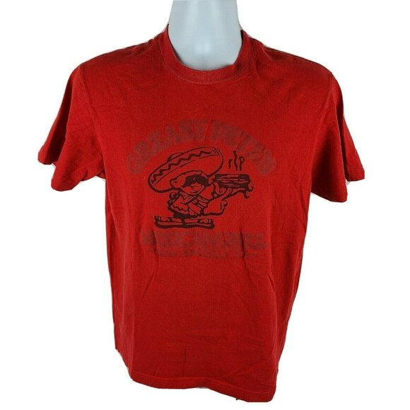 Old Navy Greasy Petes Mexican Grill T Shirt Mens Size Small Short Sleeve Tee - Picture 1 of 5